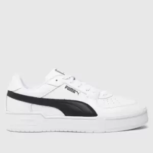 PUMA Ca Pro Classic Trainers In White & Black