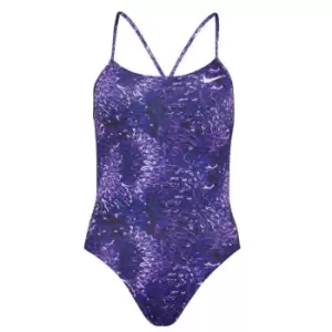 Nike Cutout 1 Piece Womens - Purple