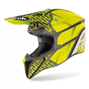 Airoh Wraap Idol Motocross Helmet, yellow, Size 2XL, yellow, Size 2XL