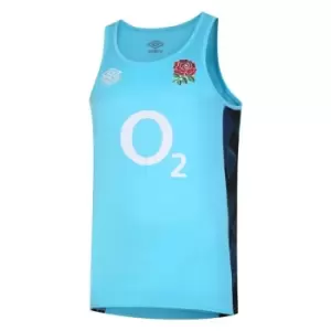 Umbro England Rugby Gym Vest Adults - Blue