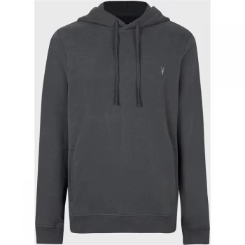 AllSaints Raven Pullover Hoodie - MERCER GREEN