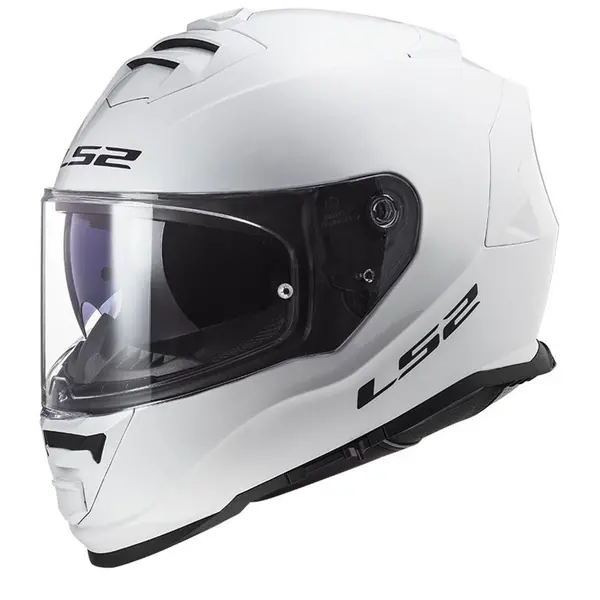 LS2 FF800 Storm II Solid White Full Face Helmet Size XL