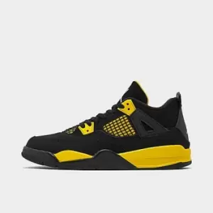 Little Kids Air Retro 4 Basketball Shoes