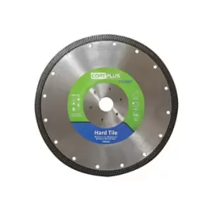 CorePlus HT250 Hard Tile Turbo Diamond Blade 250mm