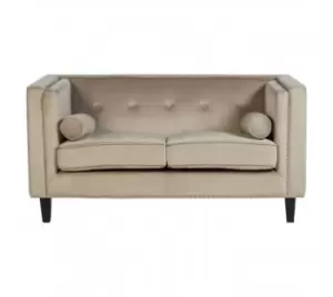 Felisa Velvet Sofa Light blue 2 seat