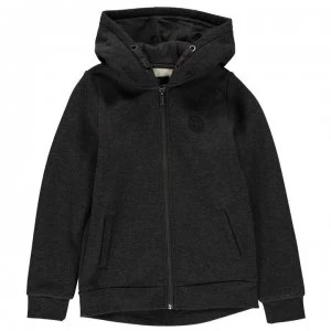 Firetrap Zip Hoody Junior Boys - Charcoal Marl