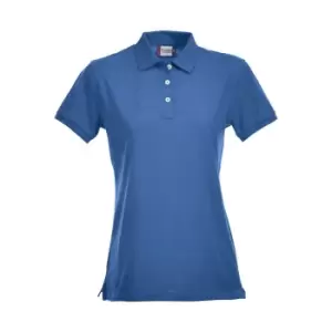 Clique Womens/Ladies Premium Stretch Polo Shirt (S) (Royal Blue)