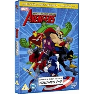 Avengers Earth's Mightiest Heroes Vols. 1-4 DVD