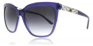 Bvlgari BV8173B Sunglasses Blue/Striped Violet Transp 53998G 56mm