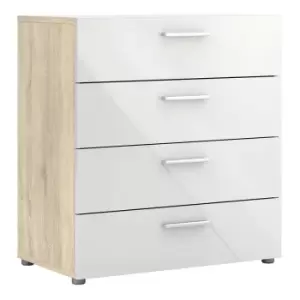 Pepe 4 Drawer Bedroom Chest, Oak