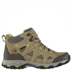 Karrimor Mount Mid Ladies Walking Boots - Taupe/Green