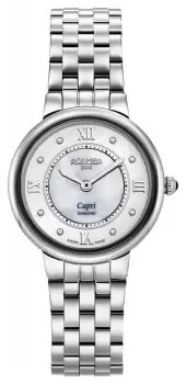 Roamer 859845 41 29 50 Womens Capri Diamond Set MOP Watch