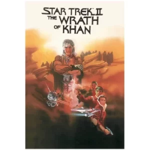 Star Trek Graphic Novels Wrath Of Khan Poster