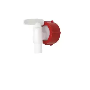 Round drum drain tap, with adapter, 2+ items, DN 15 mm