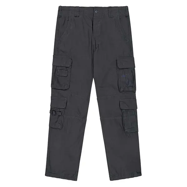 Brandit Pure Vintage Pants, black-grey, Size XL