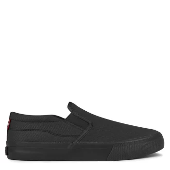 Levis Deacon Slip On Trainers Mens - Black