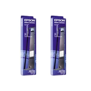 Epson 8755 Black Fabric Ribbon Cartridge