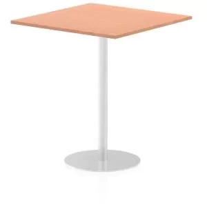 Italia Poseur Table Square 10001000 Top 1145 High Beech