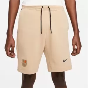 Nike FC Barcelona Tech Fleece Shorts 2022/2023 Mens - Brown