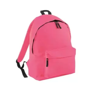 Bagbase Fashion Backpack (18 Litres) (one Size, Fluorescent Pink)