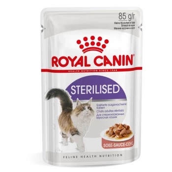 Royal Canin Sterilised in Gravy Cat Food 12 x 85g