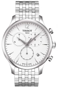 Tissot Tradition Chronograph White Dial Stainless Watch