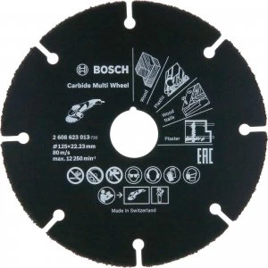 Bosch Professional Universal Carbide Multi Cutting Disc 125mm