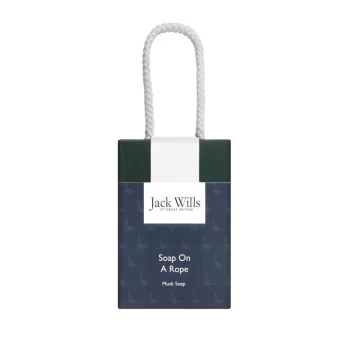 Jack Wills Musk Soap On A Rope 300g - Navy