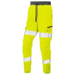 Hawkridge ISO 20471 Class 1 EcoViz 4X Jog Trouser Yellow - XXL - High Visibility