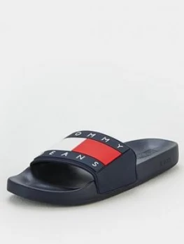 Tommy Hilfiger Flag Pool Slide - Midnight