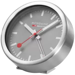 Mondaine Clock Good Grey