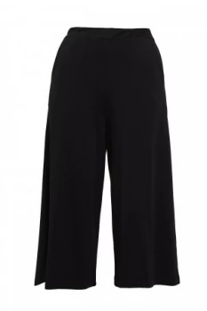 Great Plains Polly Ponte Culottes Black