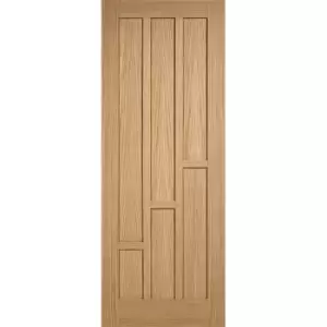 Coventry Internal Prefinished Oak 6 Panel Door - 762 x 1981mm