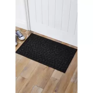 Millbrook Fossil Grey Dots Step Mat