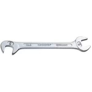 Gedore Double ended midget spanner 4 mm