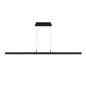 Tribeca 1 Light LED Pendant, Temperature Colour Changing, Matt Black 2700/3000/4000K