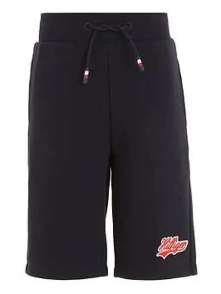 Tommy Hilfiger Boys Hilfiger Script Sweatshorts - Navy, Size 16 Years