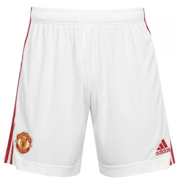 adidas Manchester United Home Shorts 2021 2022 - White