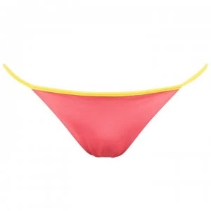 Tommy Bodywear Pop String Bikini Bottoms - Laser PinkTJN