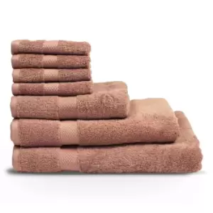 The Linen Yard Loft Towel Bale Cotton Blush