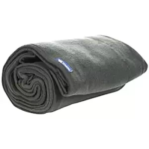 Trespass Snuggles Fleece Trail Blanket - ASRTD (One size) (Charcoal) - Charcoal