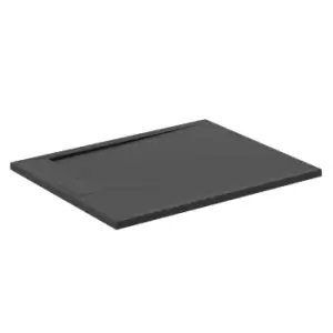 Ideal Standard Ultra Flat S I.life 1000Mm X 800Mm Shower Tray & Waste, Jet Black