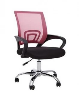 Premier Housewares Maurice Office Chair- Pink