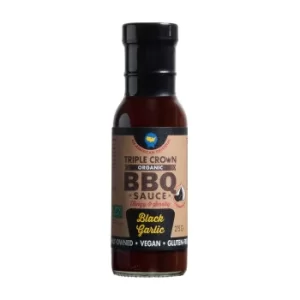 Triple Crown BBQ Sauce Black Garlic 275g