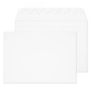 Creative Senses Velvet Envelopes C5 Peel & Seal 162 x 229mm Plain 140 gsm White Velvet Pack of 125