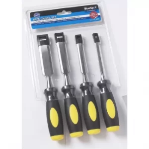 BlueSpot 4 Piece Wood Chisel Set Metric