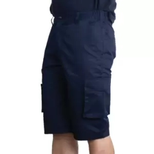 Tuffsafe Cargo Shorts Navy 32"