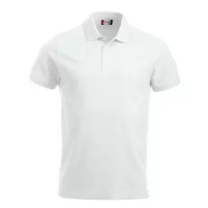 Clique Mens Classic Lincoln Polo Shirt (S) (White)