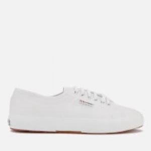 Superga 2750 Fglu Leather Trainers - White - UK 6 - White