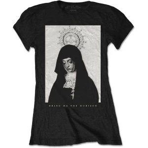 Bring Me The Horizon - Nun Womens X-Large T-Shirt - Black